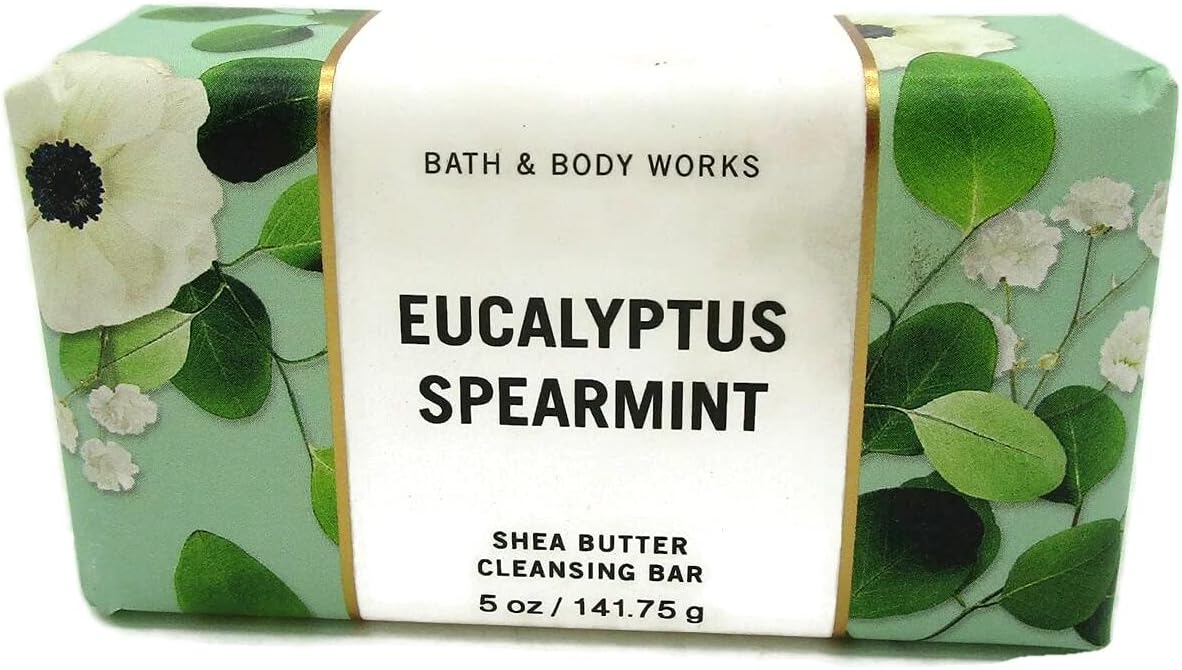 Shea Butter Cleansing Bar (Eucalyptus Mint)