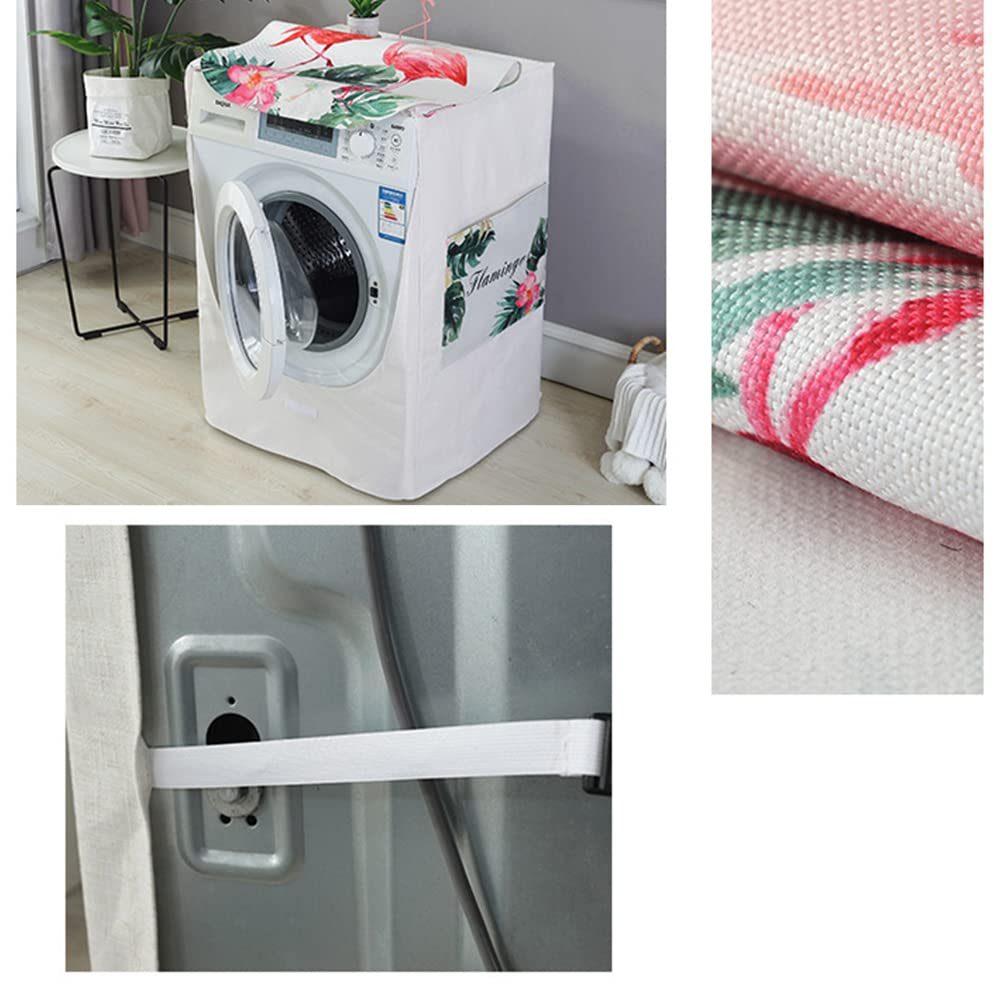 Odot Washer Dustproof Cover Front Load, Washing Machine Dryer Protector Waterproof Sunscreen 429963 - View #10
