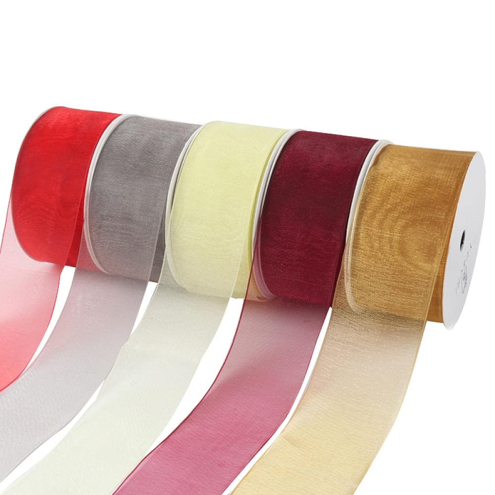 Ribbons For Gift Wrapping Ribbon For Fabric Satin Ribbons Przędza Śniegowa Z Kwiatami Opakowanie Wstążka Pudełko Pakowanie Dekoracyjne Wstążka 4 Cm Szerokie Ciasto Ogrodzenie Wstążka Wstążka-Jazz Blac