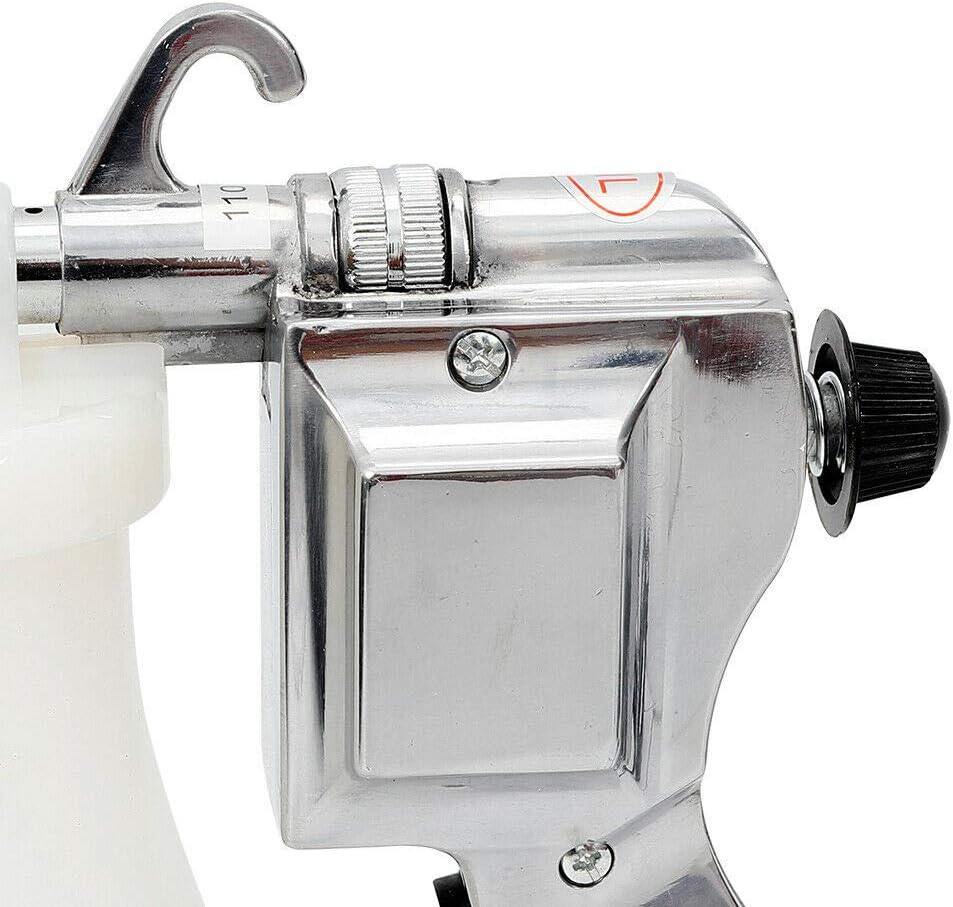 110V Electric Cleaning Spray Gun with Adjustable Nozzle Water Screen Printing Pressure Gun 60w Textile Spot Cleaning Spray Gun Paint Spray Gun Cleaning Kit with 0.65L Sprayer Capacity