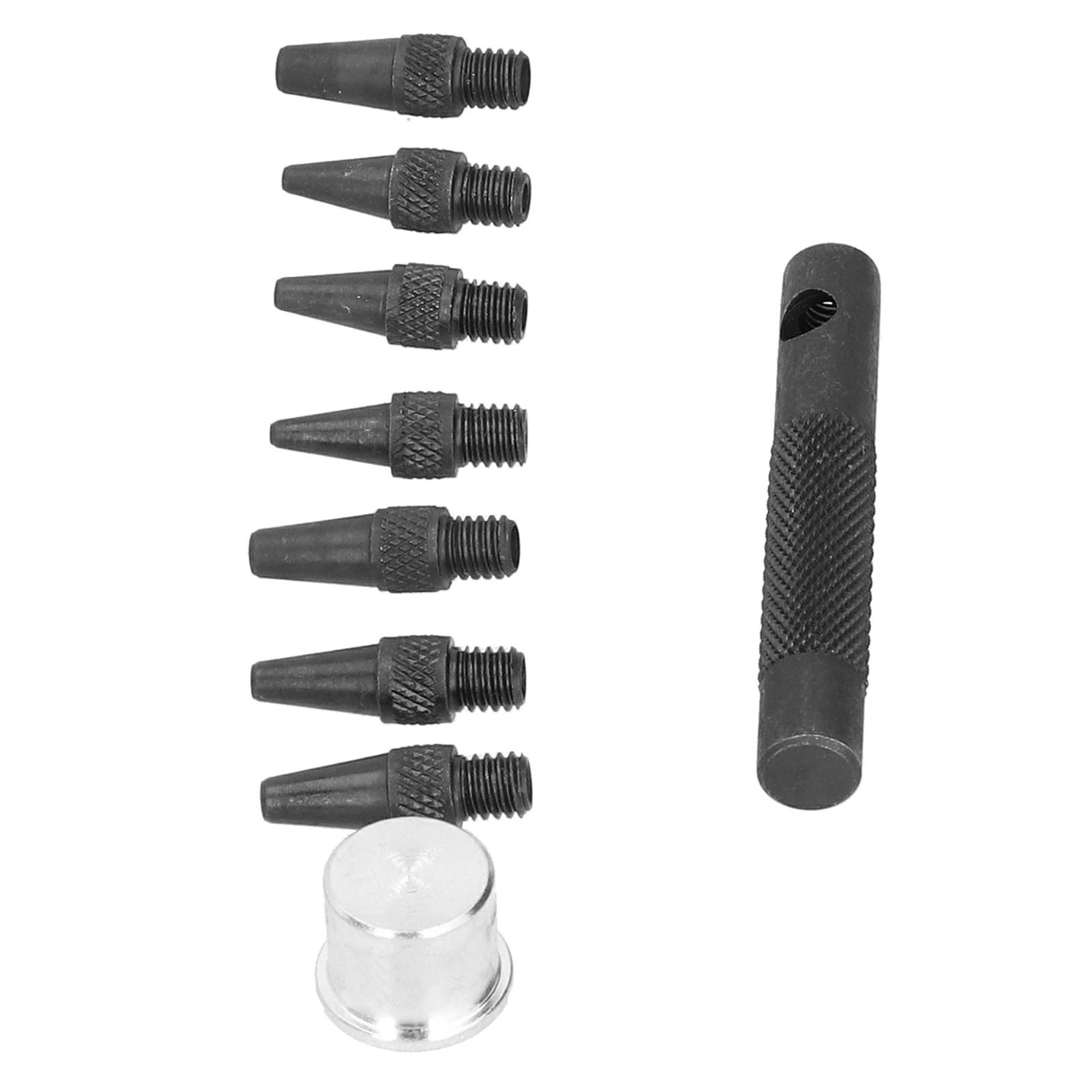 WUTA Leder Lochstanzer Set 3,38mm - Professionell Für Lederarbeiten & Schnürungen