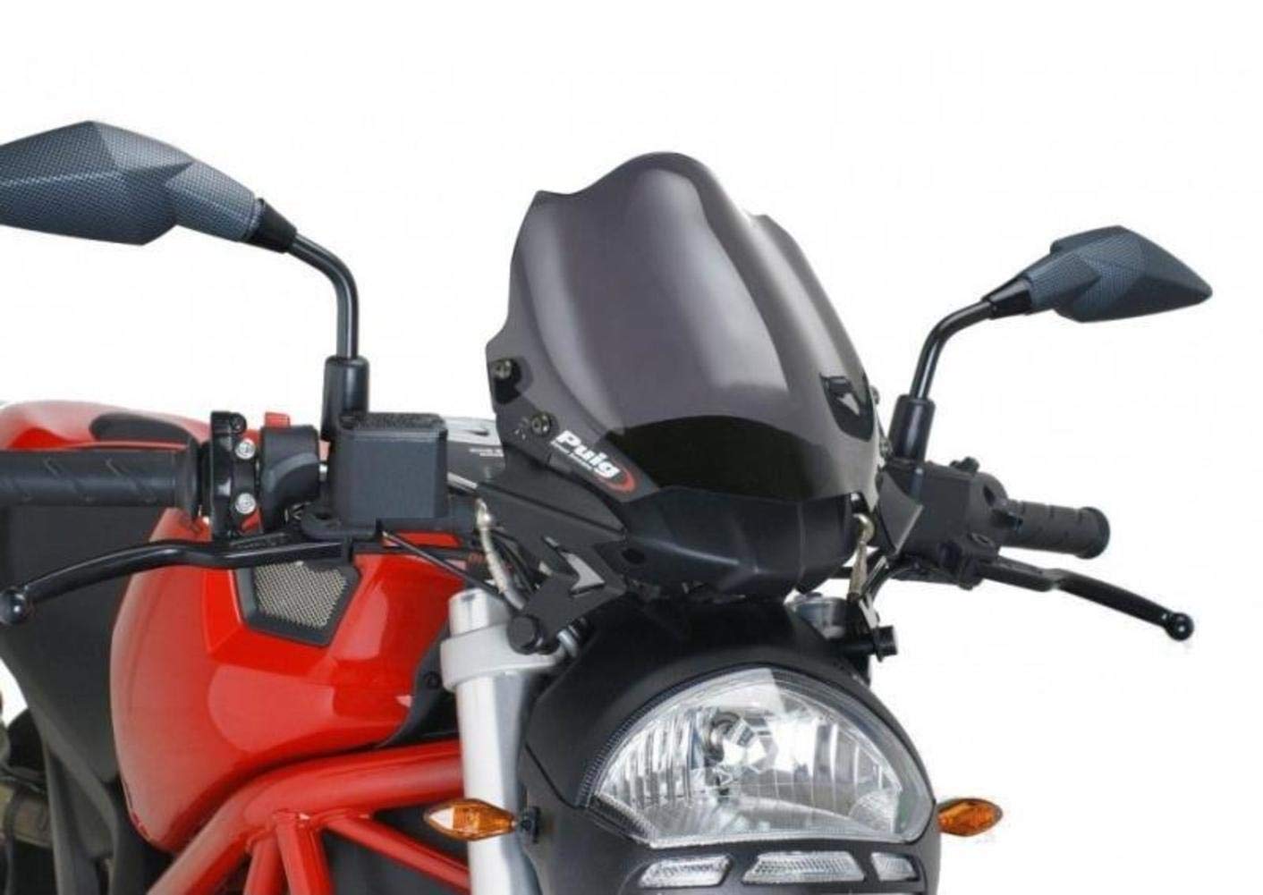 Puig 5655W Cupolino Naked New Generation Touring, Trasparent