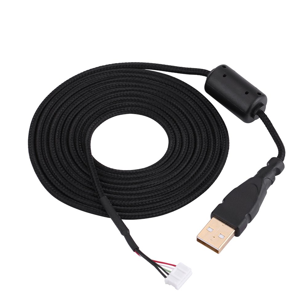 Amazon.com: Universal Mouse Cable Braided Line Wire Replacement for or ...