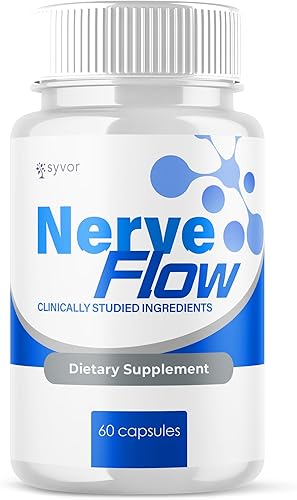 Cápsulas de flujo nervioso, píldoras oficiales de flujo nervioso hechas con todos los ingredientes naturales, suplemento de apoyo ciático NerveFlow