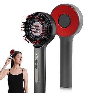 Three-In-One Electric Scalp Massage Comb With Hair Oil Applicator, Five-Level Head Scratching, Soothing And Relaxing To Prevent Hair Loss, Portable Home Massage Comb For Men And Women, Ipx7 Waterproof