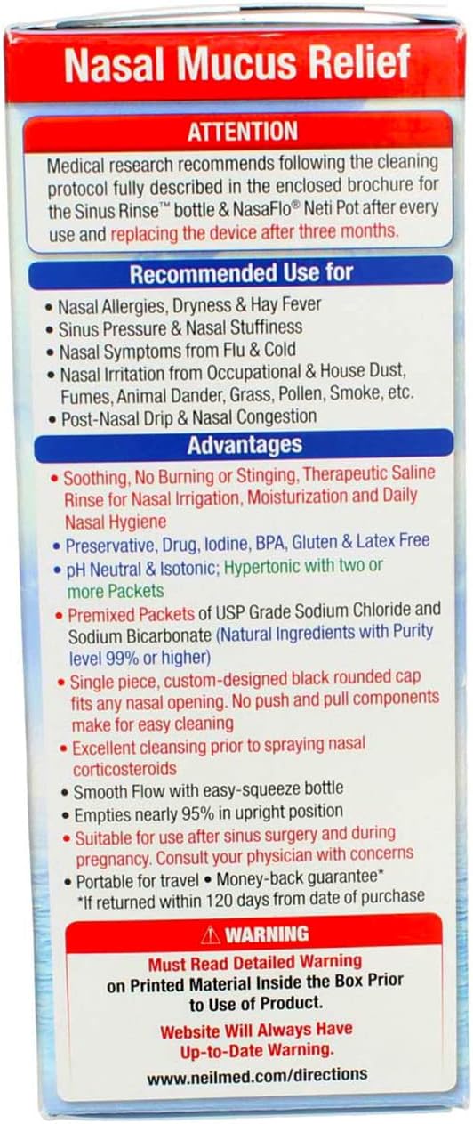 Neilmed Neilmed Sinus Rinse Starter Kit, (Pack of 3)