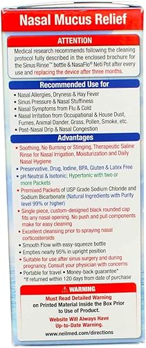 Miniatura 4 de Neilmed Neilmed Sinus Rinse Starter Kit (3 unidades)