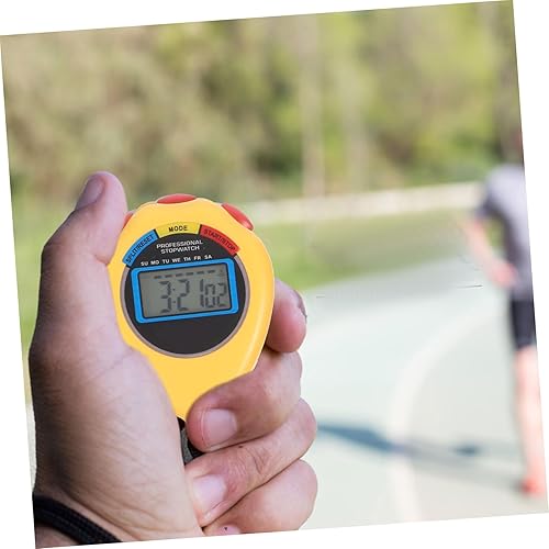 Miniatura 4 de SUPVOX 2 unids cronómetro digital temporizador para deportes pantalla grande temporizador electrónico cronómetro ajustable fitness cronómetro para