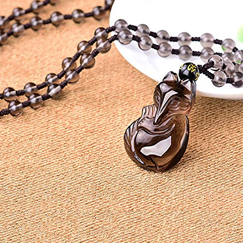 EASTCODE Chinese Green Jade Mermaid Pendant Beads Necklace Charm Jewellery Fashion Accessories Hand-Carved Men Lucky Gifts Amulet Hot