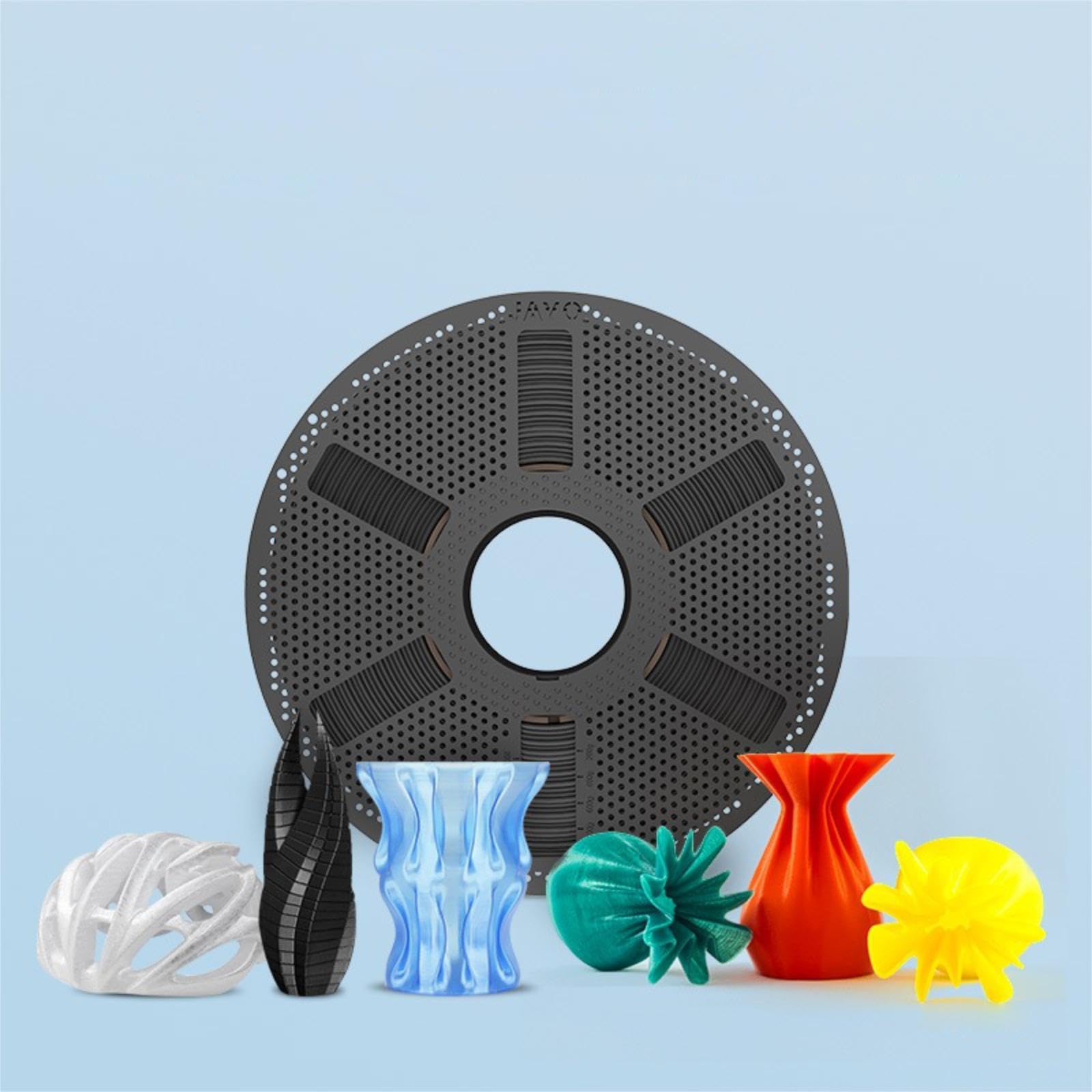 Qianly 4 para Impresora 3D, Material para Impresora 3D, Accesorio Universal Profesional Calidad, Suministros impresión Resistentes, Negro