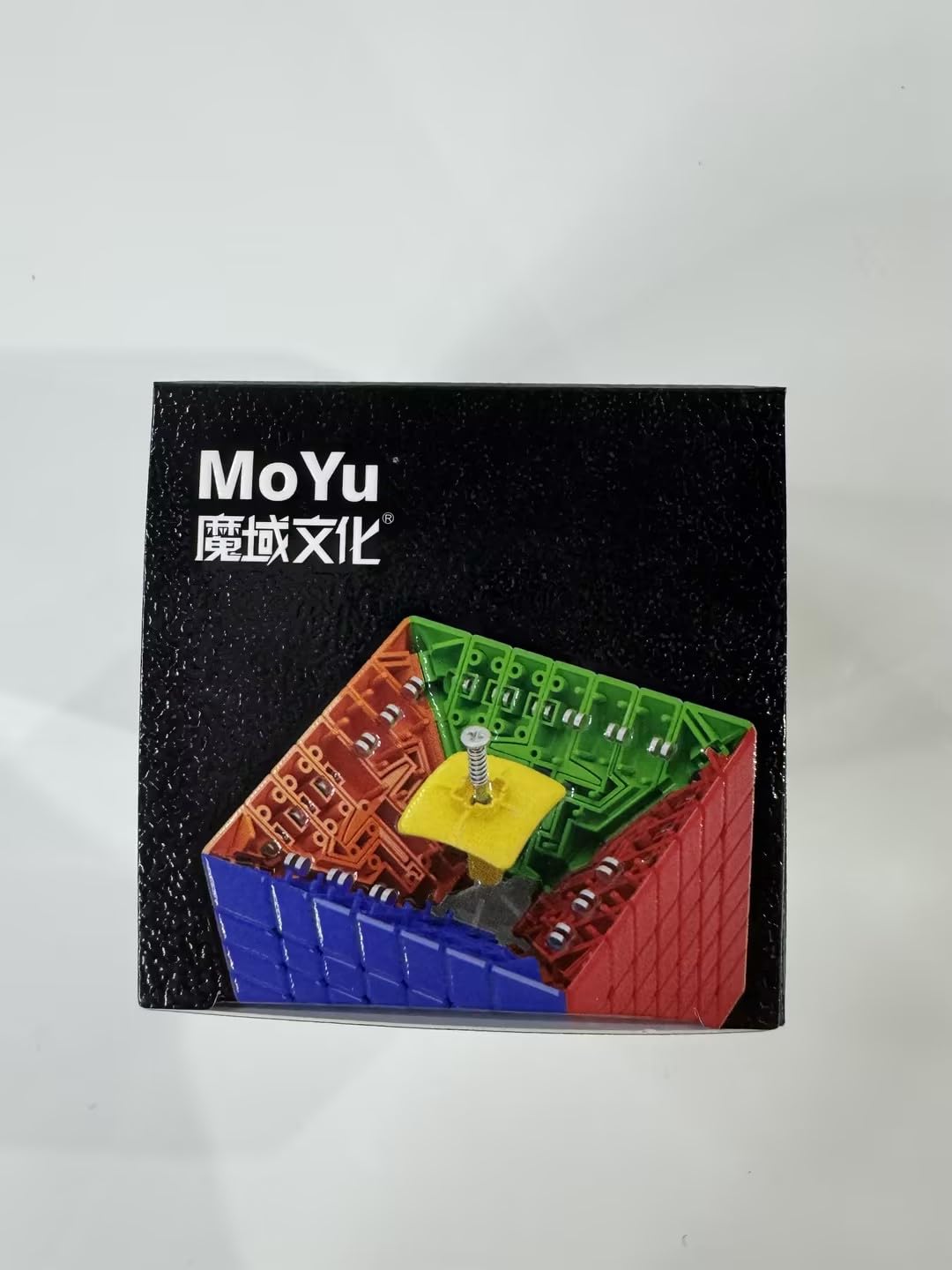 Moyu Meilong 7M V2 7 x 7 Magnetic Speed Cube, Magic Cube with Adjustable Elasticity and Sticker-Free Shape, Moves Quickly and Smoothly Puzzle Boxes