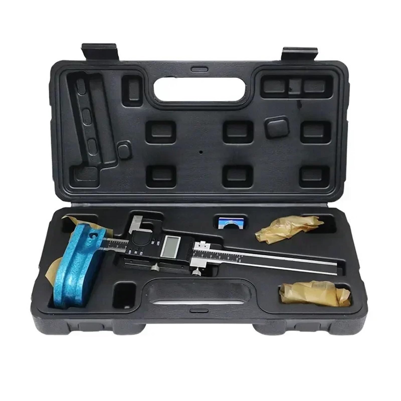 Calibro digitale for altezza da 150 mm 0-150 mm/6" elettronico Strumenti for la misurazione dell'altezza per officina meccanica