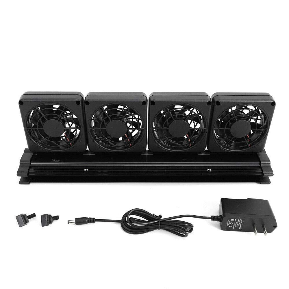 None/Brand Aquarium Cooling Fan Chiller 4 6 Heads Aquarium Chiller Fish Tank Fan Supplies Cold Wind 