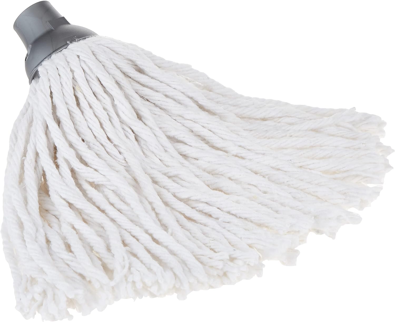 Cotton floor mop – Looped string mop Cotton Floor Mop Refill, Super Absorbent, Cost-Effective, White,