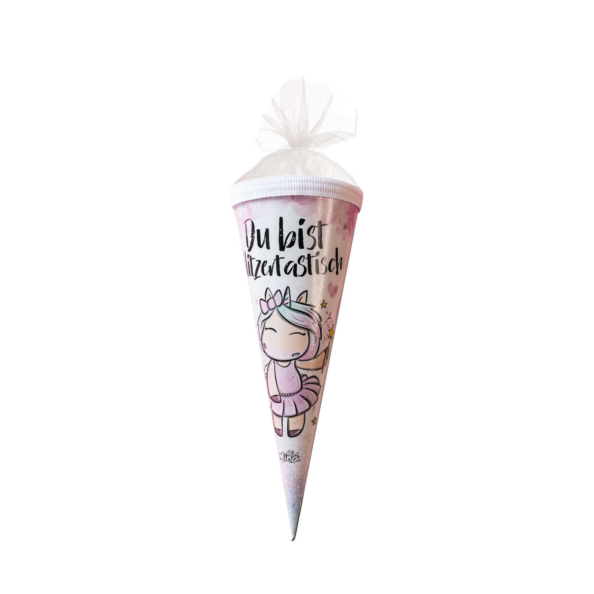 Unicorno Mina Piccolo sacchetto per scuola 22 cm ragazza regalo inizio scuola