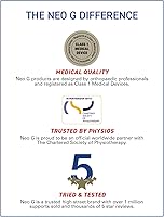 Vista 6 de Neo G - Calcetines energizantes para hombre, compresión graduada, dispositivo médico de clase 1