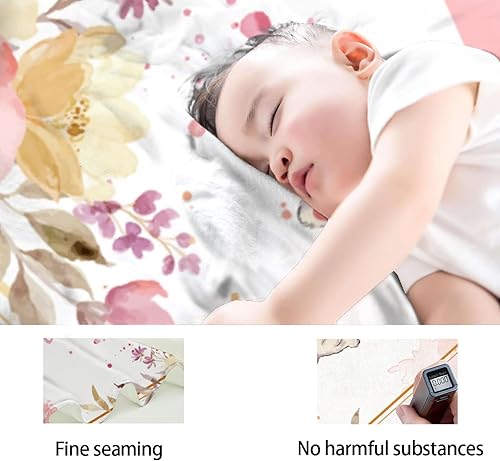 Miniatura 2 de Manta de bebé personalizada con nombre, manta de nombre personalizada para niños, mantas de franela suave en Pascua, regalos personalizados de bebé