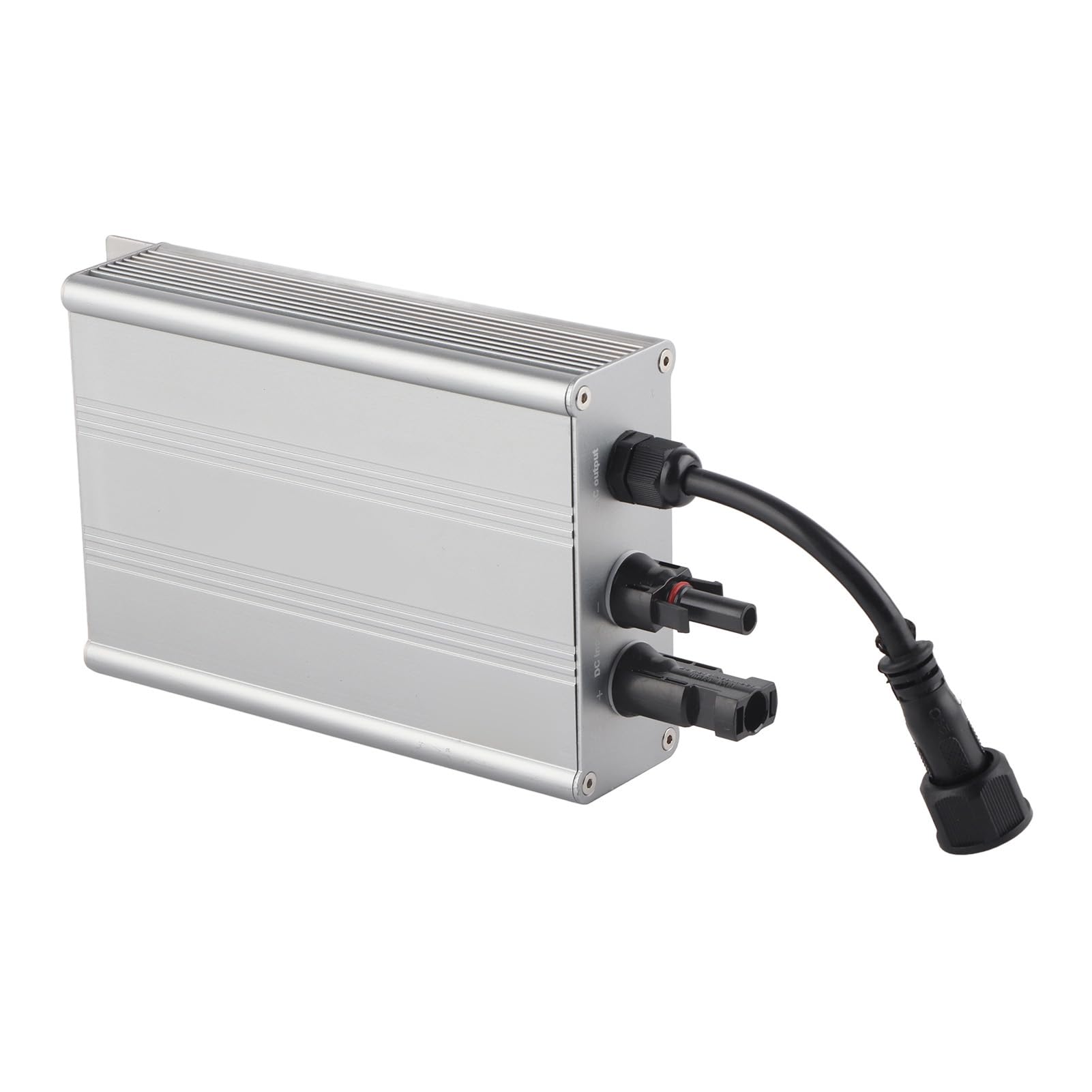 Mikroinwerter Sieciowy AC230V Trwałe Urządzenie ze Stopu Aluminium o Czystej Fali Sinusoidalnej dla Domowego Układu Słonecznego 1 Jednostka (600 W)