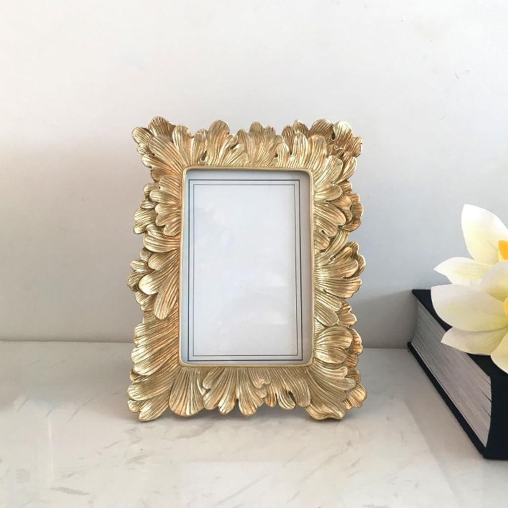 Retro Picture Frame Antique Ornate Photo Frame Decorative Photo Frame Home