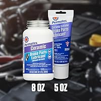 Vista 8 de Permatex 24125 Lubricante de cerámica para piezas de freno extremo, 8 onzas, paquete de 1