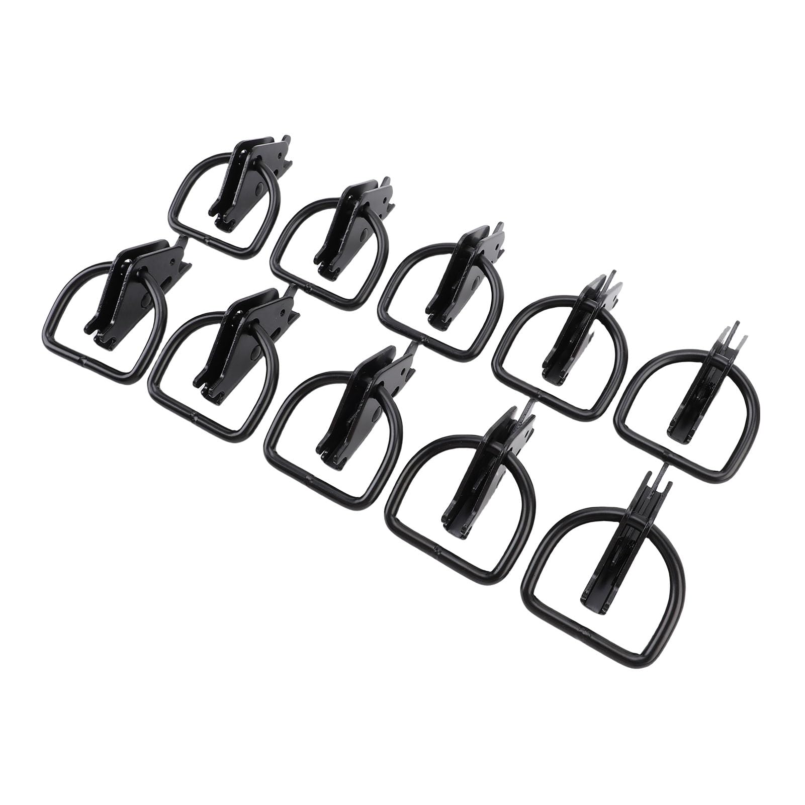 Karlak E Track Galvanisé Anneau en D Ancrages d'attache 10PCS Qualité