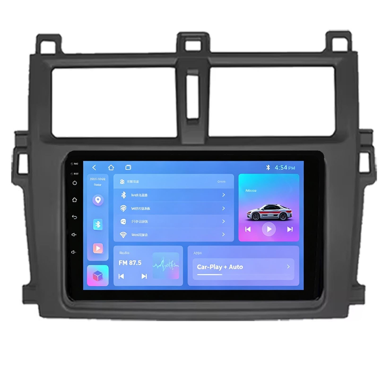 7-calowe radio samochodowe z systemem Android 15 GPS, Bluetooth,