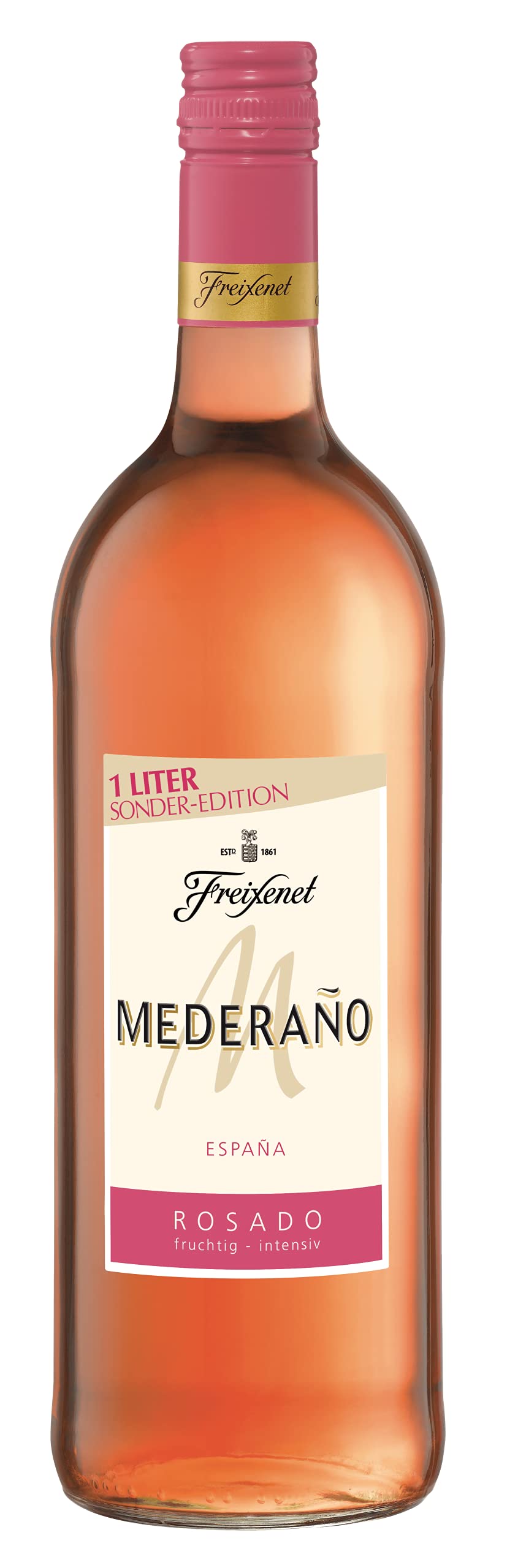 Probierpaket aus 9 Flaschen Mederaño1 l Sonder-Edition (9 x 1l) - bestehend aus 3 x 1l Mederaño Blanco, 3 x 1l Mederaño Rosado, 3 x 1l Mederaño Tinto, Spanischer Wein