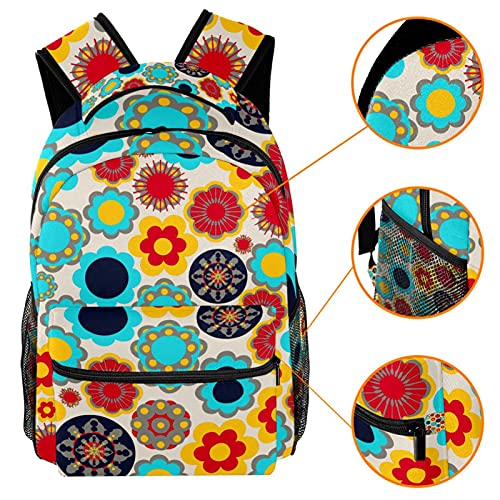 Sac à dos décontracté pour femme multicolore idéal pour le quotidien - 3