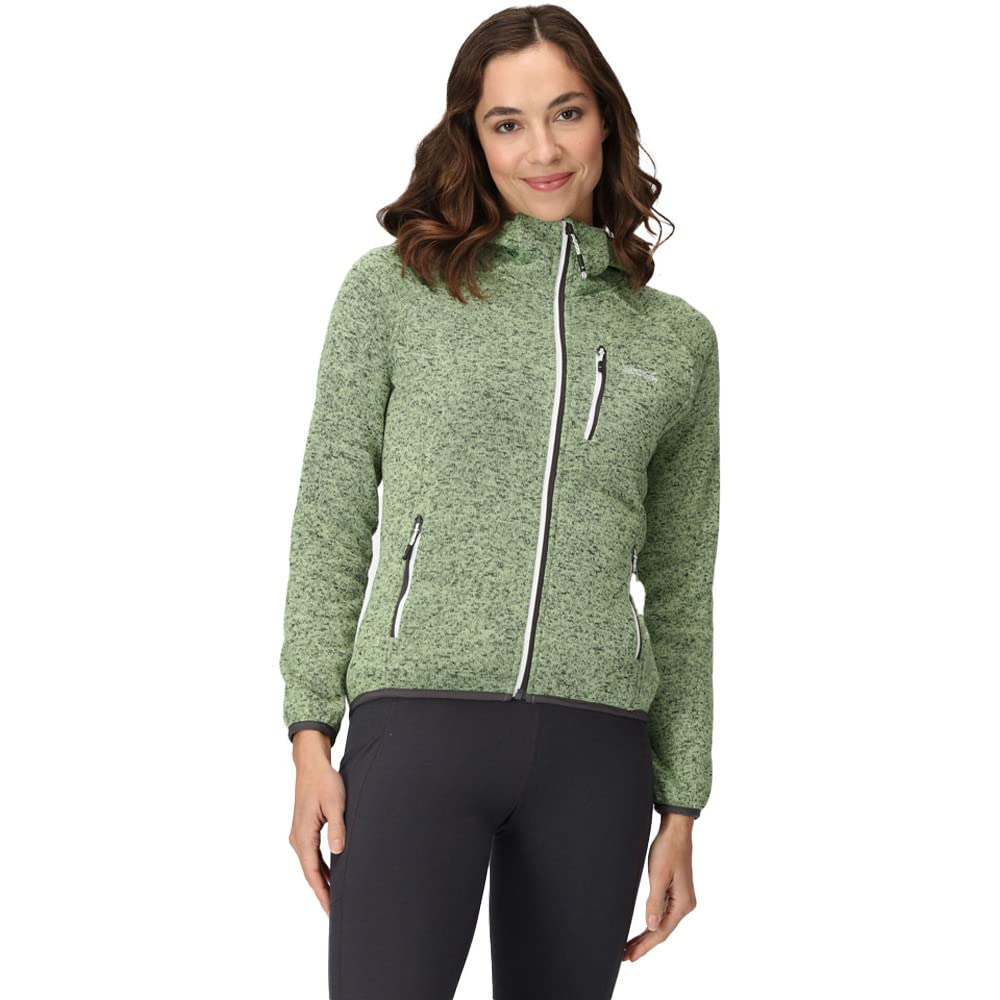 Regatta Womens Hood Newhill Full Zip Hooded Fleece Jacket
