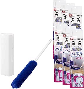 6個セット レック 激落ちくん 高密度ブラシ トレループ (ハンディ) くり返し使える ホコリ取り/ケースに通すとモップがキレイに商品画像