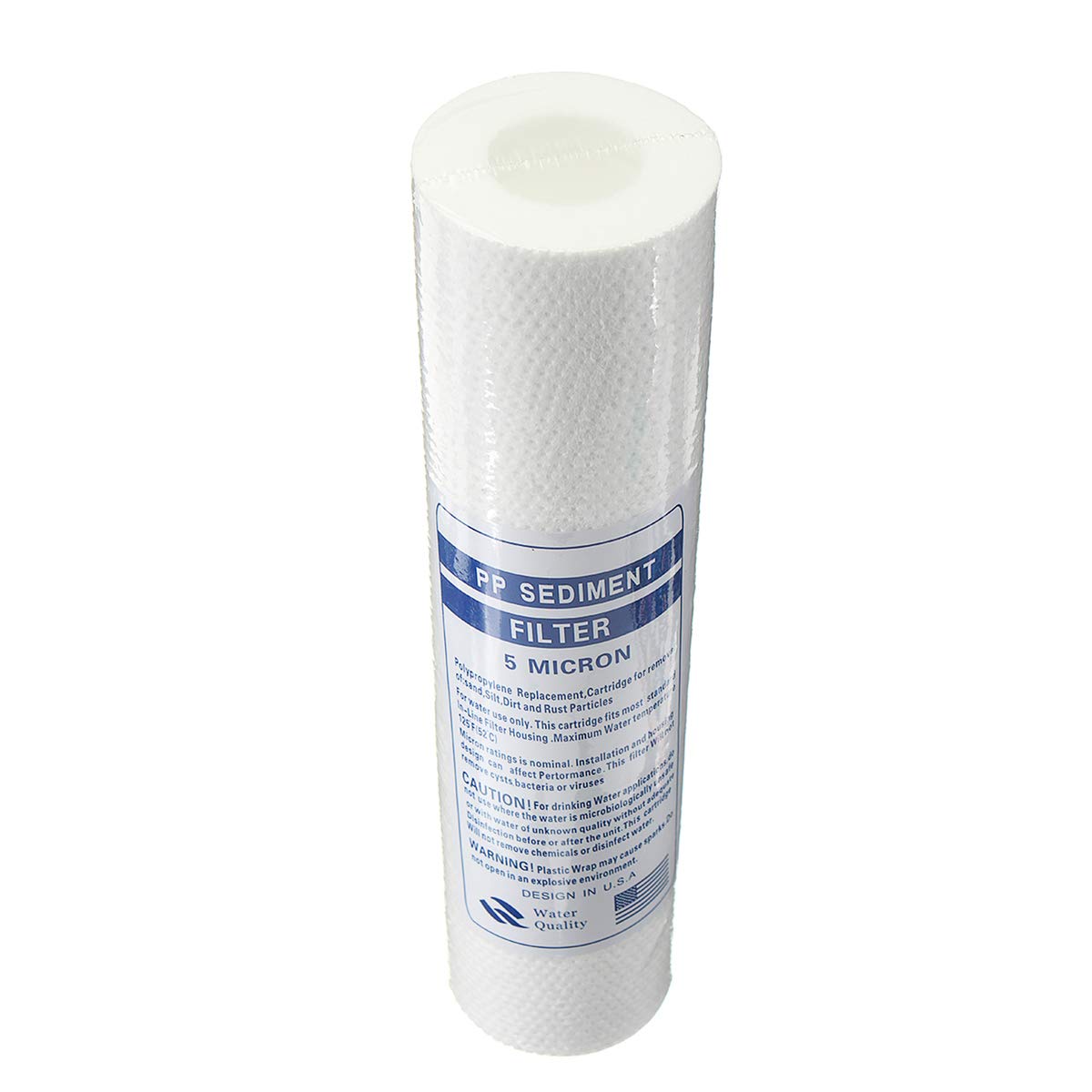 Cartuccia Filtro Acqua Da 1 Micron Da 5 Micron Per Osmosi Inversa Da 10 Pollici 25 Pezzi - A