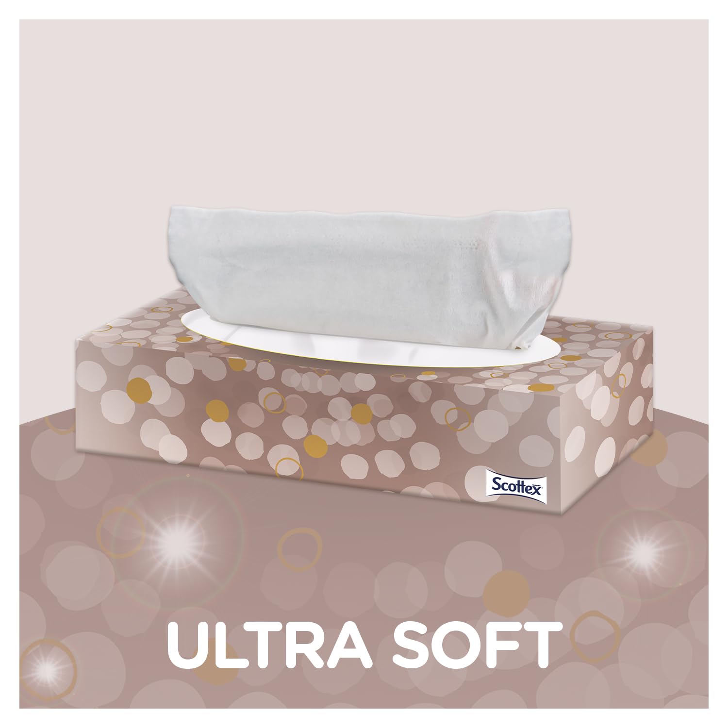 Scottex Ultra Soft Box pañuelos, 12 cajas de 80 pañuelos