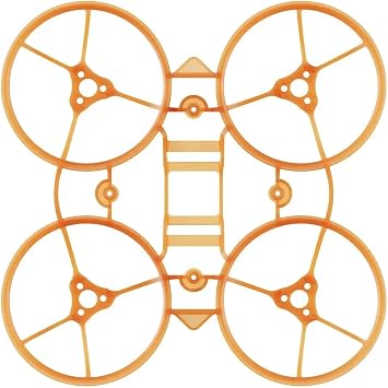 Air65 II Brushless Whoop Frame - 65mm Tiny FPV Racing Drone Parts2pcs Orange
