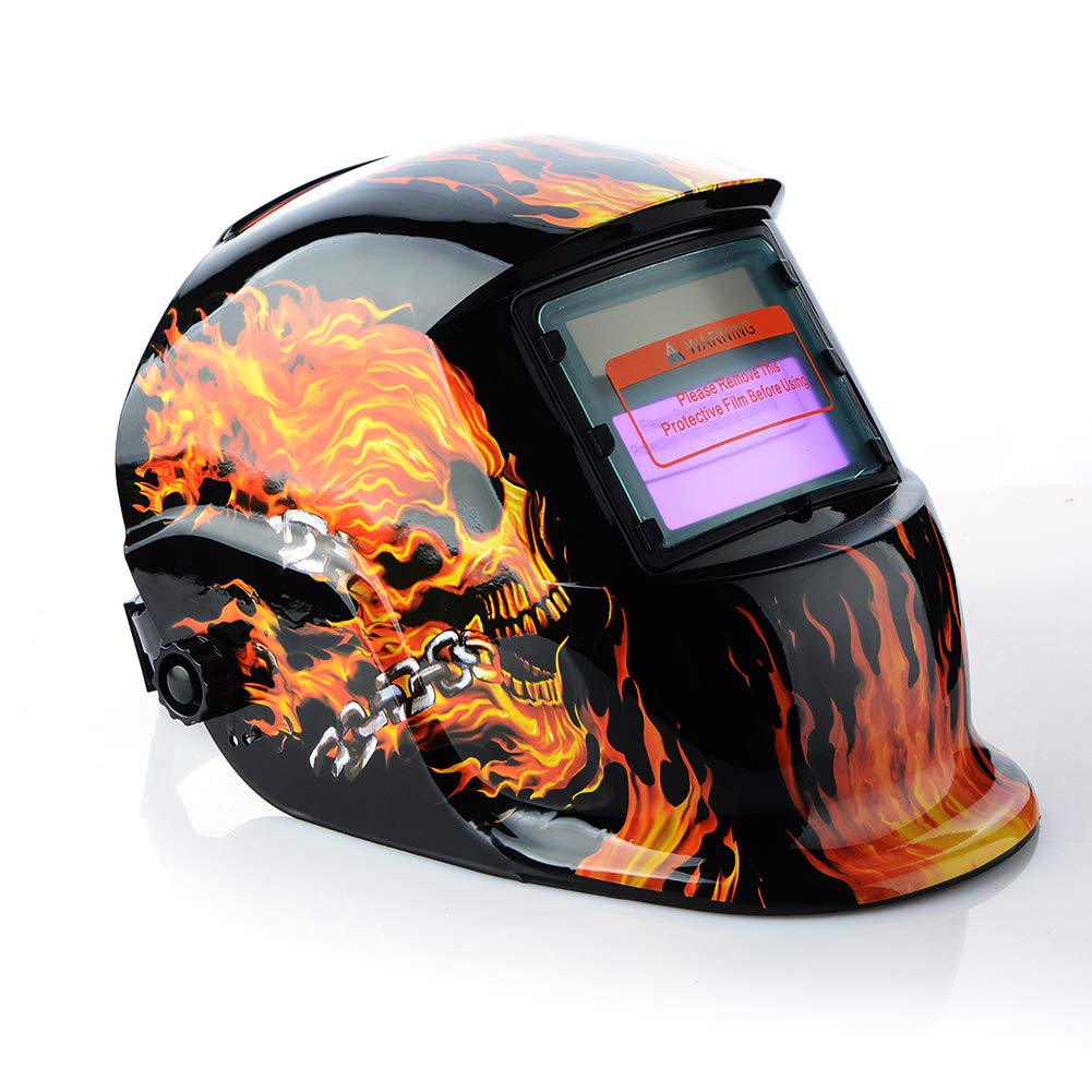 Careta Soldar, Mascara Soldar Máscara de soldadura Mascarilla solar de soldadura Automática Automática Solar Auto Darking Ajustable Mascarilla eléctrica Máscara de soldadura Accesorio de soldadura