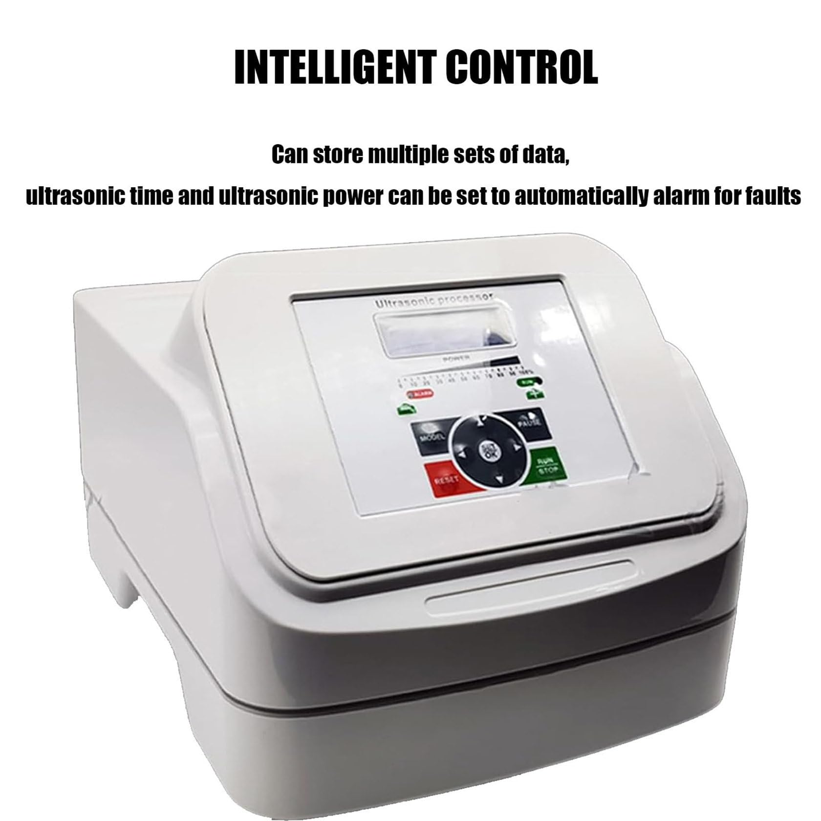 800w Homogenisator Ultraschall, Mini-Zelldisruptor-UltraschallgeräT, Labor-EmulgiergeräT, Digitale Steuerung, 2 Modi, 1-99-Stunden-Timer, FüR Labor 3mmprobe