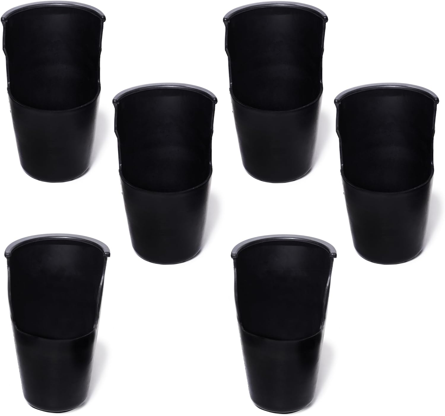 OKKO Billiard Pool Table Heavy Duty Rubber Pockets, Set of 6