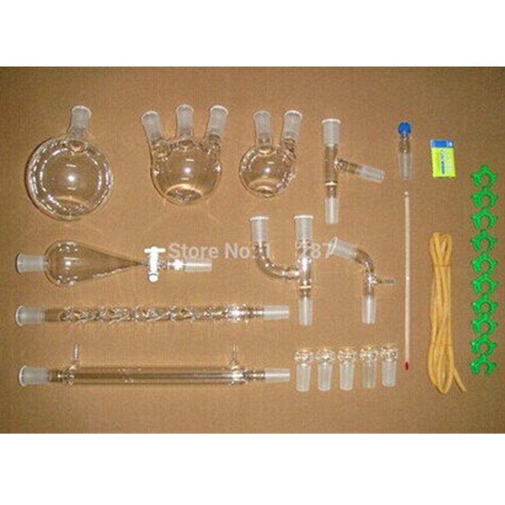 Organic Chemistry Lab Glassware Kit 24/40,Laboratory lab Glassware kit