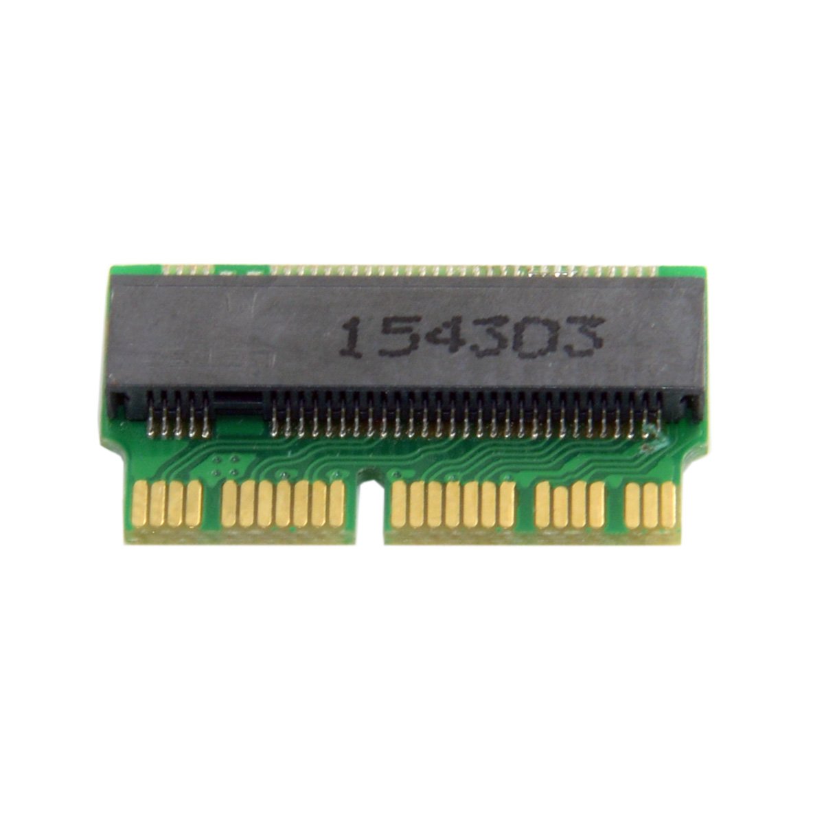 Cablecc Tarjeta de conversión de SSD AHCI de 12+16 pines 2014 2015 a M.2 NGFF M-Key AHCI SSD para A1493 A1502 A1465 A1466