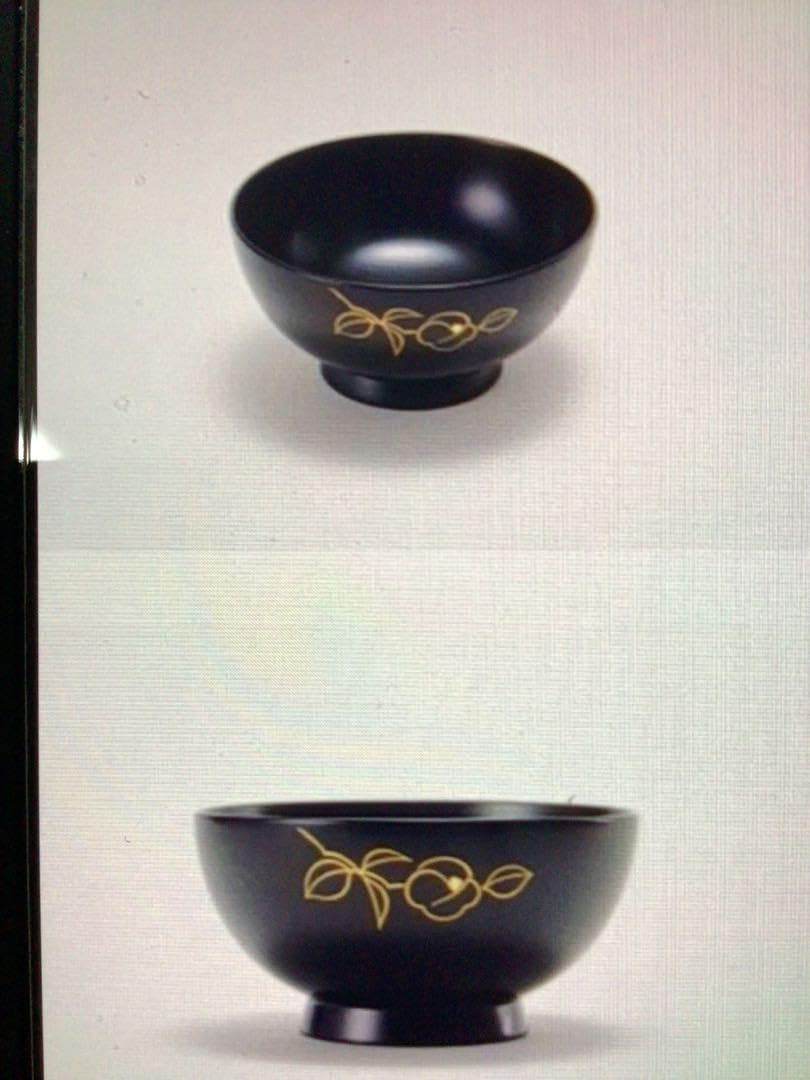 Amazon.co.jp: 輪島赤木明登 草の椀 小 椿 金蒔絵 黒 共箱付き Amazon.co.jp: 輪島赤木明登 草の椀 小 椿 金蒔絵 黒 共箱付き