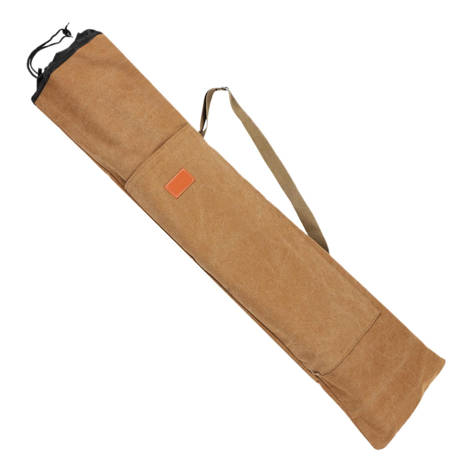 Fishing Pole Bag Adjustable Strap Waterproof Storage