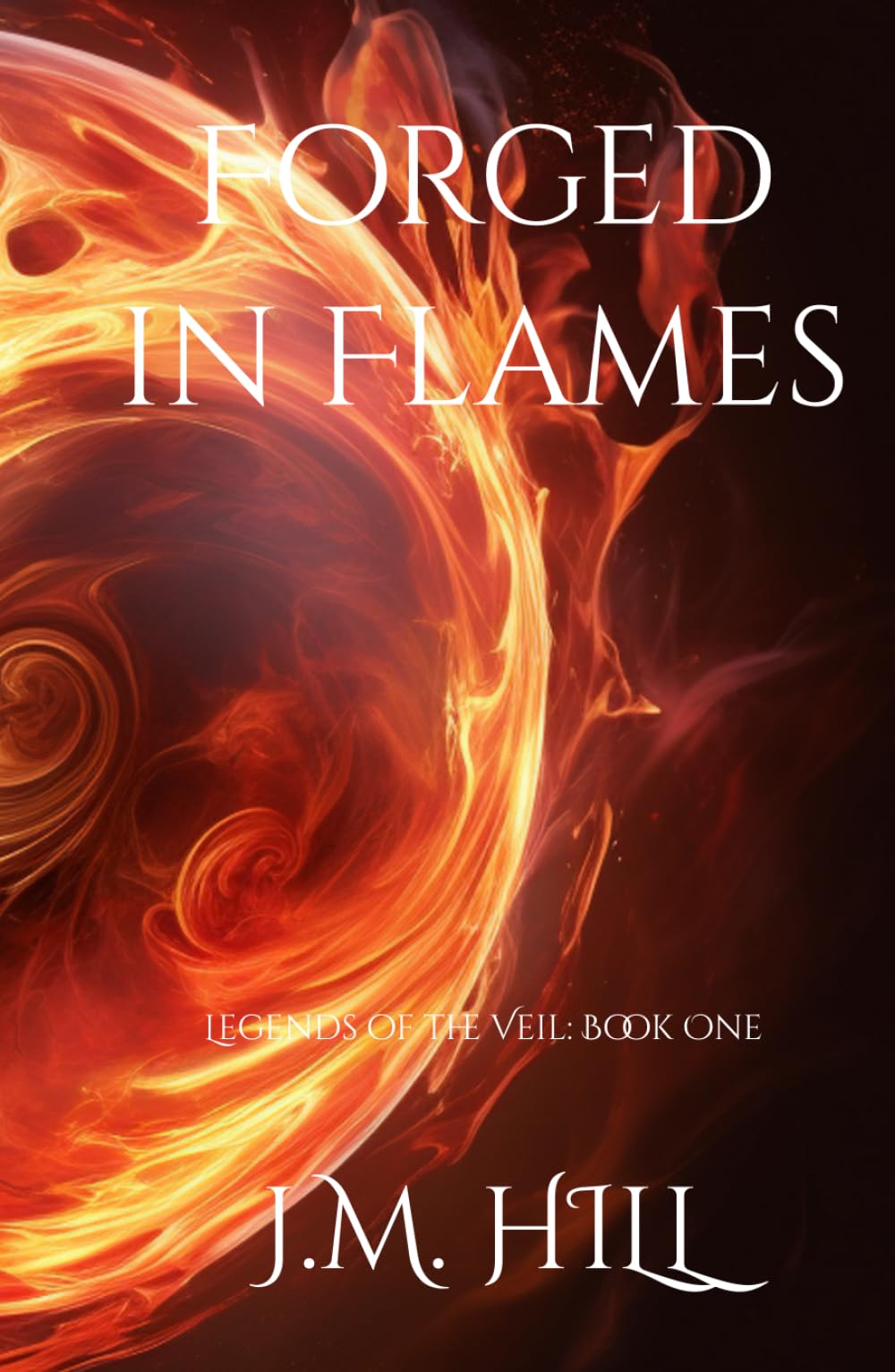 Forged in Flames: Legends of the Veil: Book One (Legends of the Veil: An Epic Romantic Fantasy Saga of Magic, Prophecy, and Forbidden Love)