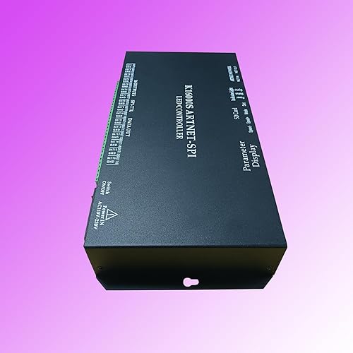Miniatura 8 de K-16000S LED Controller, 16Port Madrix Artnet Online Offline 16,384 Pixels Addressable AC110V-220V SD Card Programmable LED Controller Indoor for