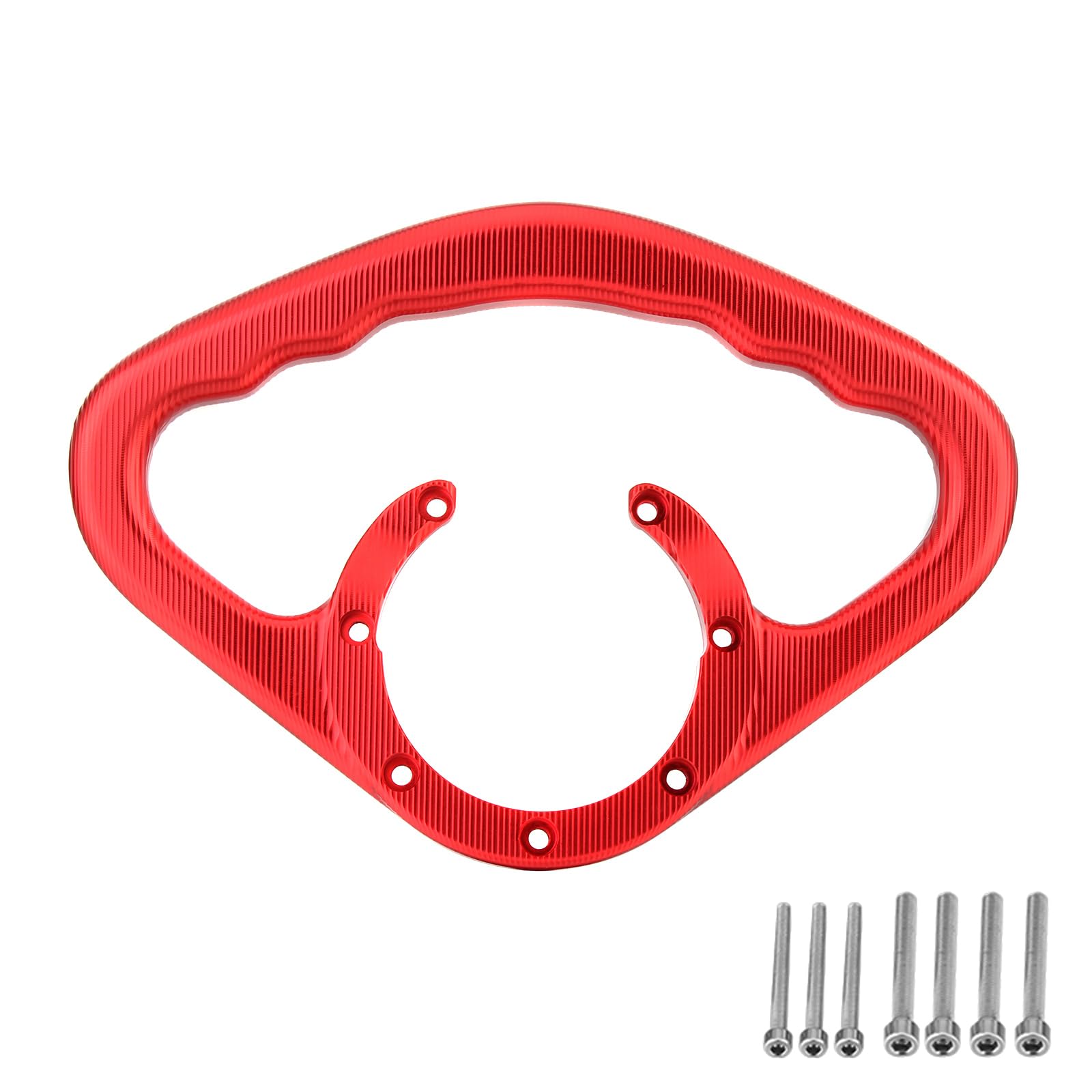 Barra de agarre de aluminio CNC rojo para Honda CBR 8