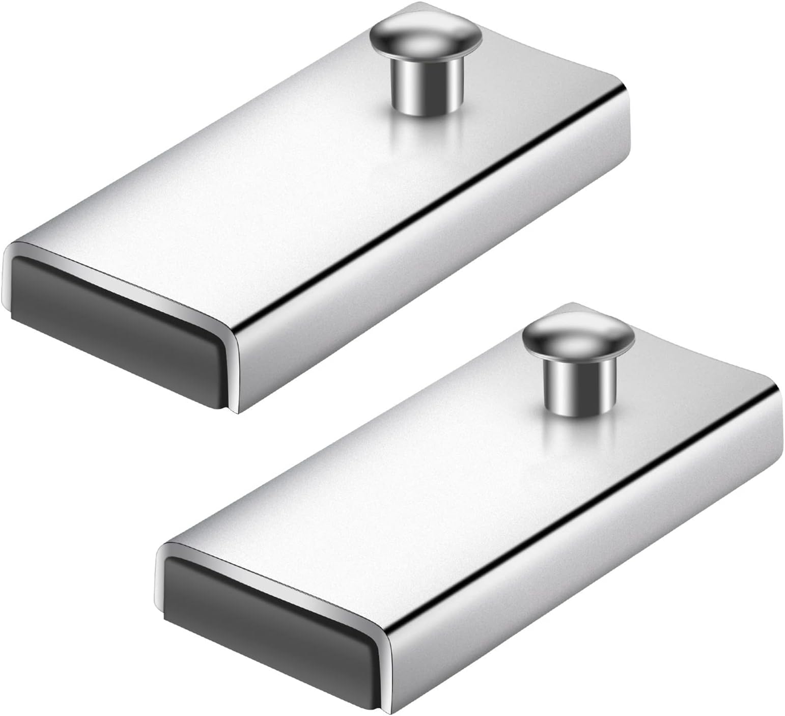 KASTWAVE Magnetic Seam Guide for Sewing Machine, 2 Pieces Sewing Straight Seam Metal Seam Guide Gauge Ruler Gauge Sewing Machine Attachments