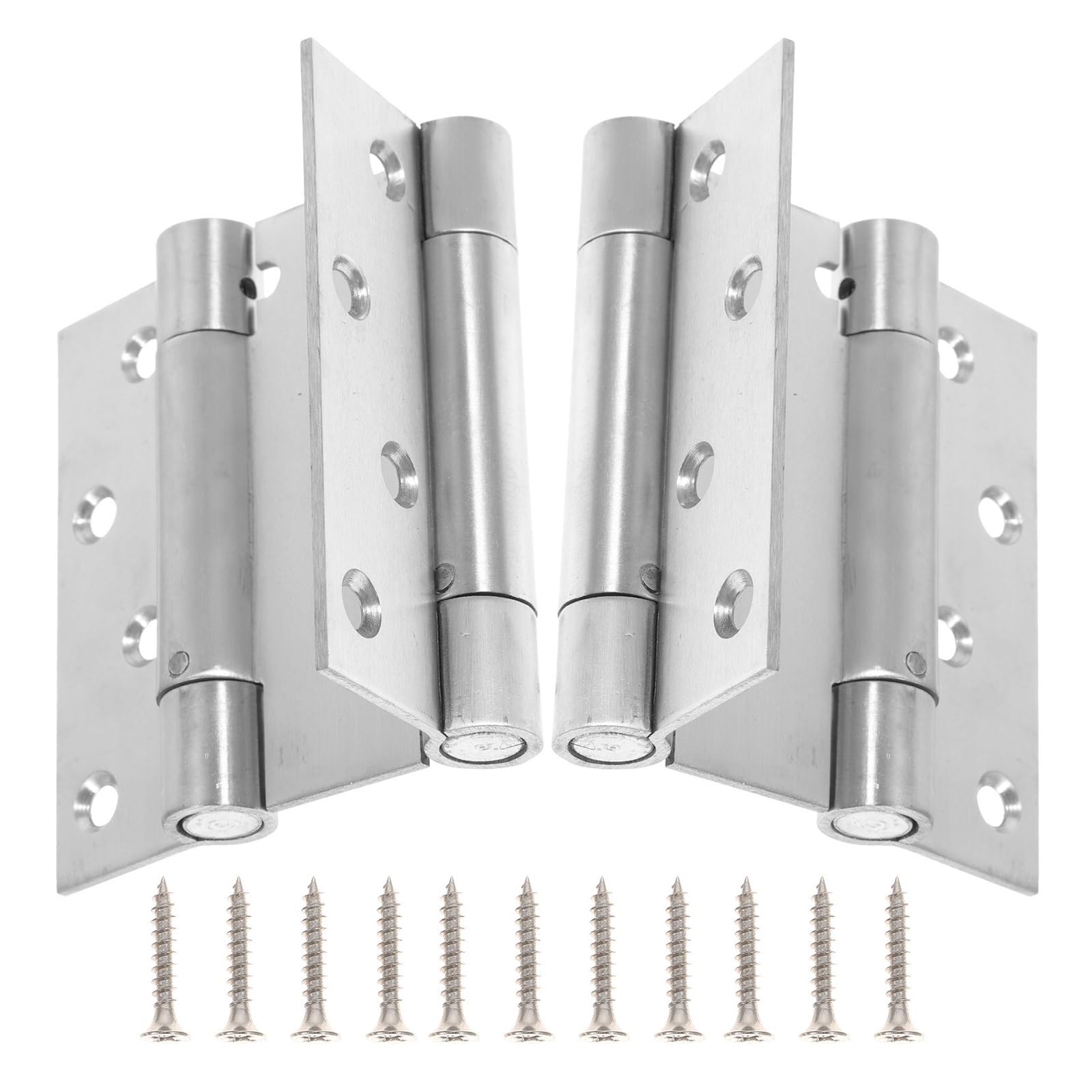 Cerniere A Molla A Doppia Azione Cerniere a molla in acciaio inossidabile for porte a chiusura automatica da 4 pollici Doppia azione resistente for mobili garage esterni