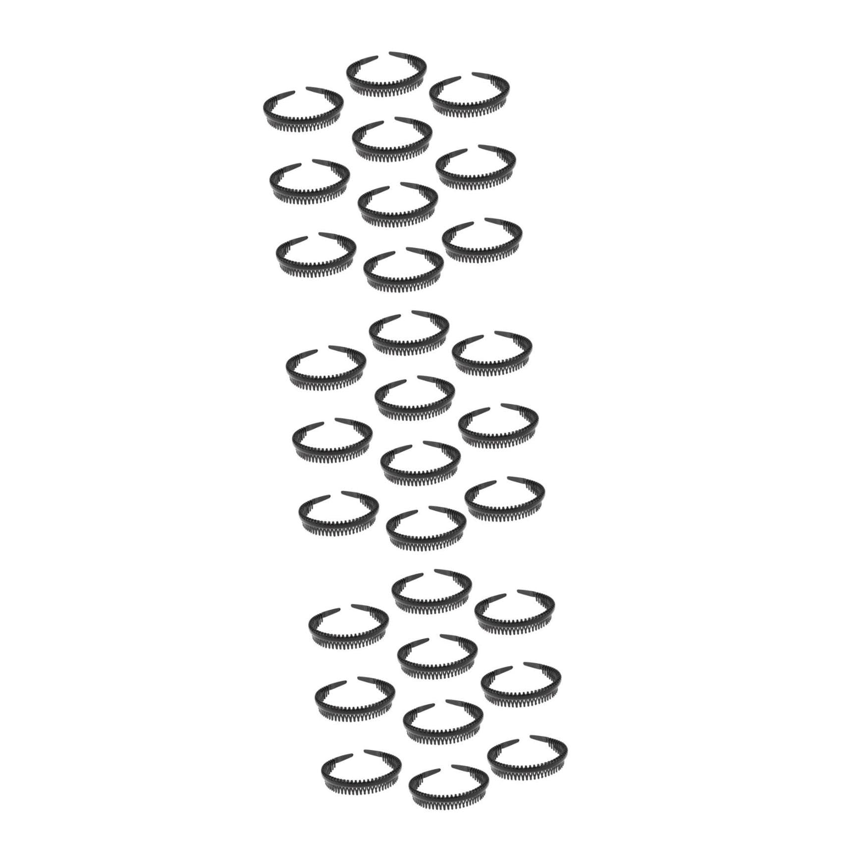FRCOLOR 3 Juegos De Diademas Para Mujer Sin Elegantes Fáciles De Usar Para Niñas 10 Unidades X 3