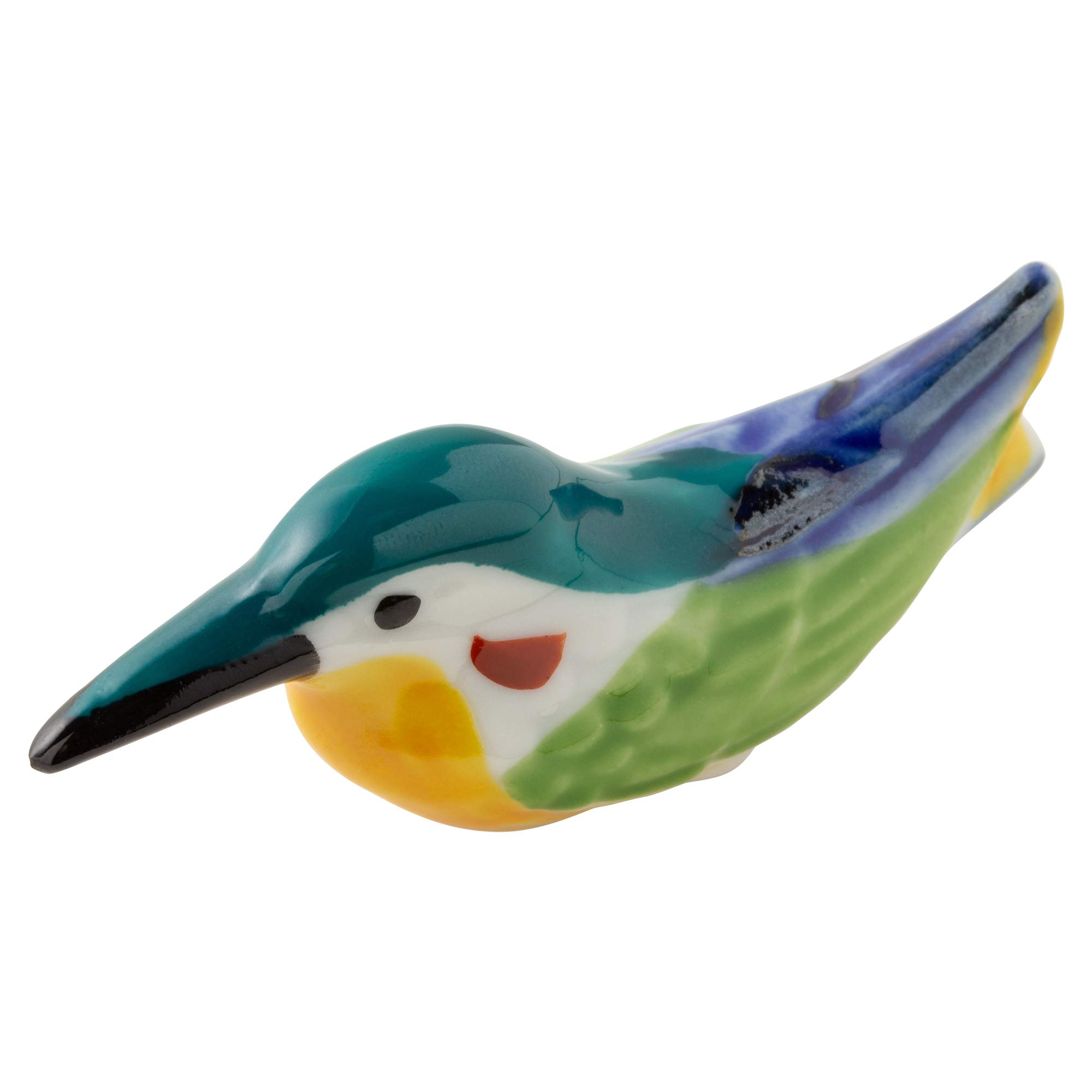 Amazon｜TAMAKI 箸置 カワセミ ブルー 6.7×1.8×2.5cm 日本製 T-753521