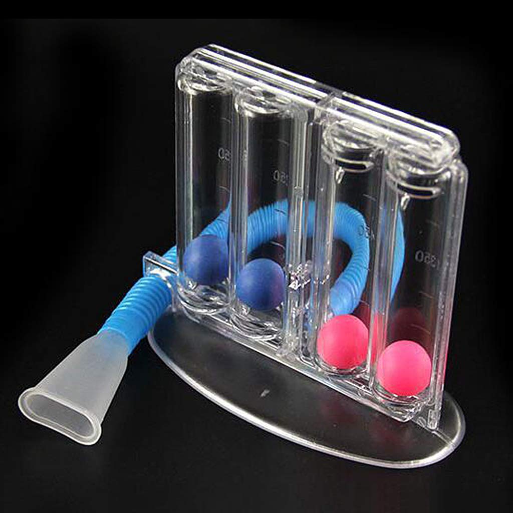 Enakshi® Lung Deep Breathing Trainer Exerciser Device Incentive Spirometer 4 Balls|Health & Beauty | Health Care | Other Health Care Supplies-image-45