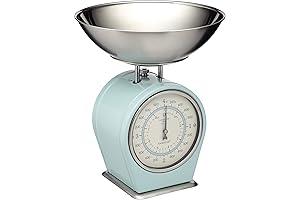 KitchenCraft Living Nostalgia: Peerless Pottery's Timeless Retro Kitchen Scales