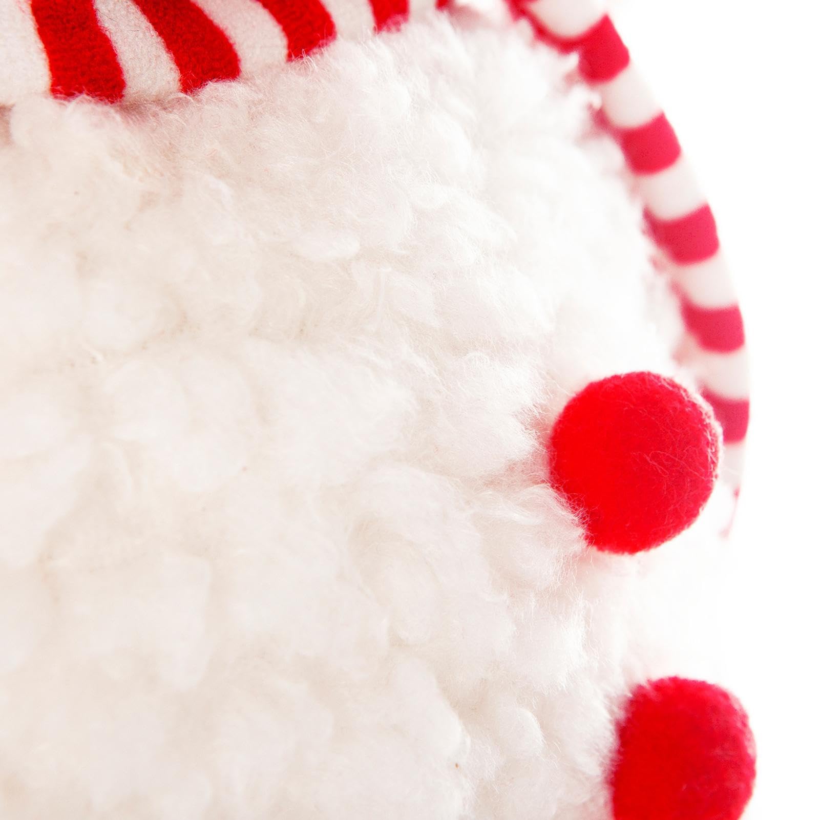 Pupazzo Di Neve In Peluche In Piedi Decorazioni per Centrotavola Natalizio